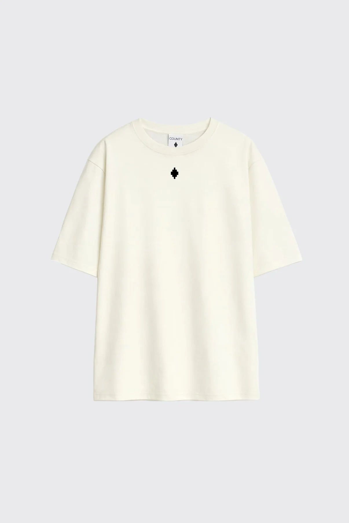 T-shirt County of Milan Logo Coconut