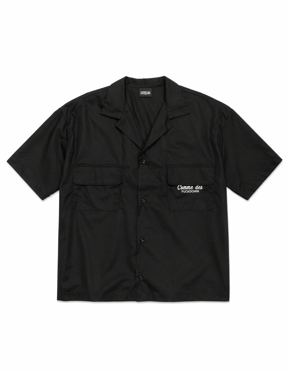 Camicia Comme des Fkdown ricamo
