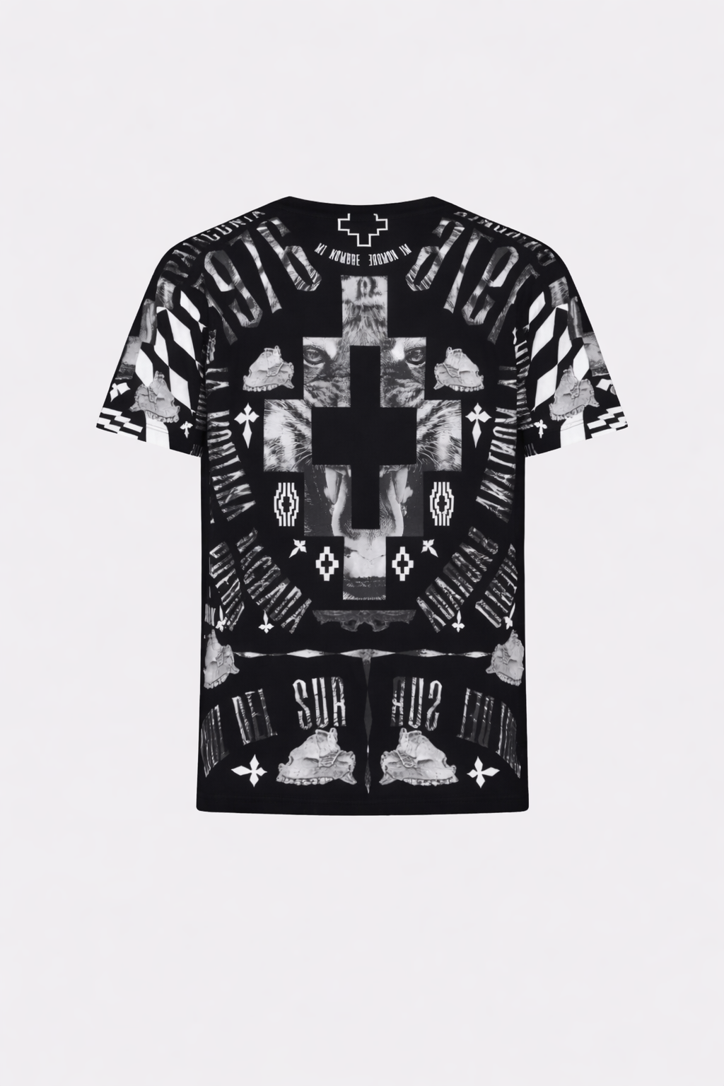 T-shirt County of Milan Black Printed