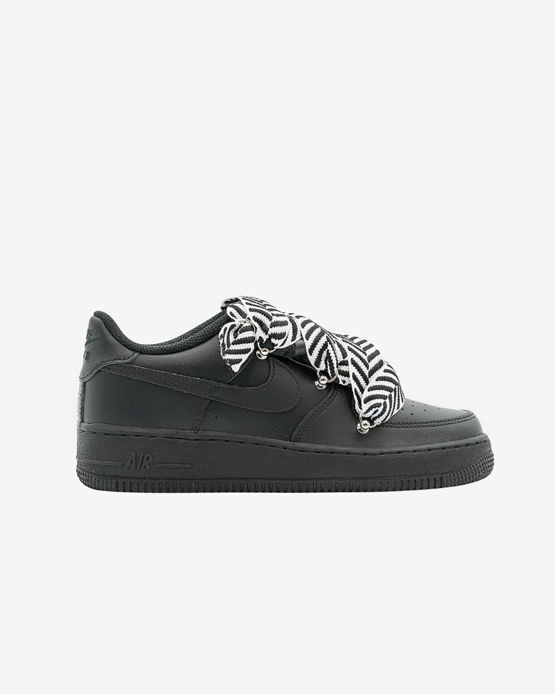 Air force one black custom rope black lanv