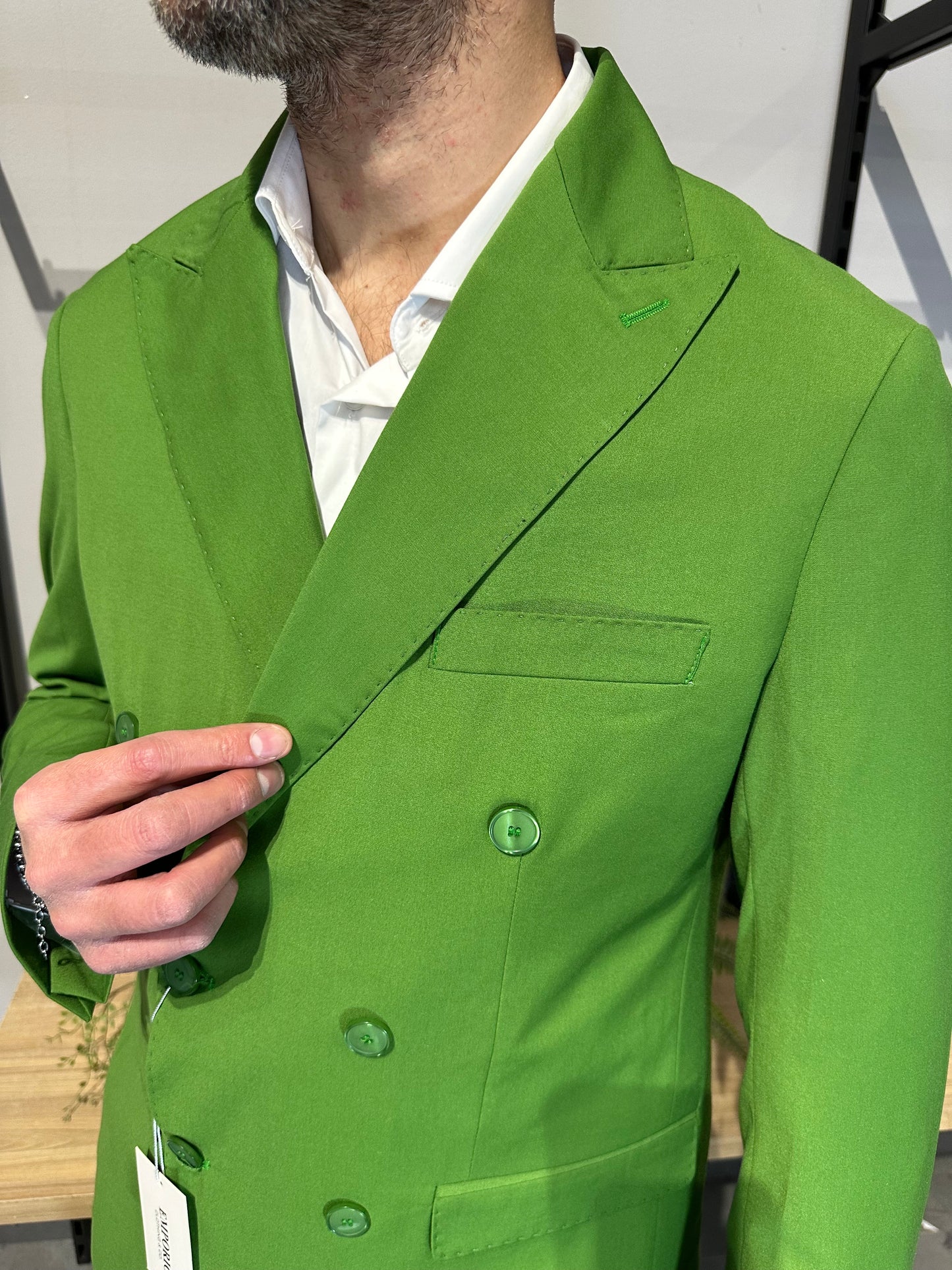 ABITO DOPPIOPETTO FLASH GREEN