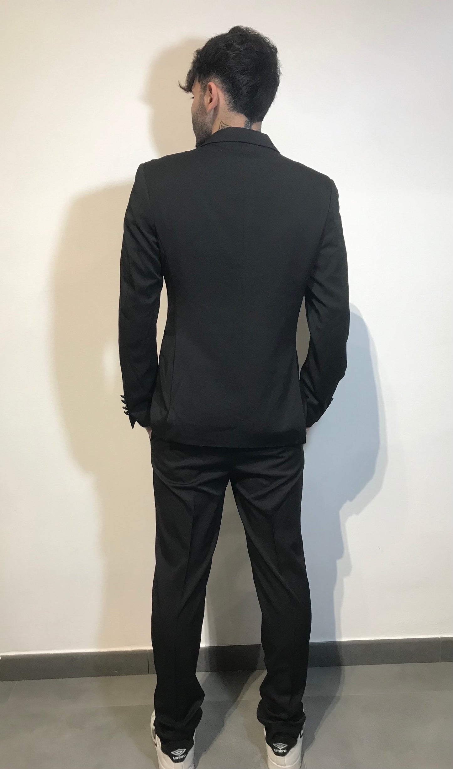 ABITO DOPPIOPETTO BLACK IN BLACK