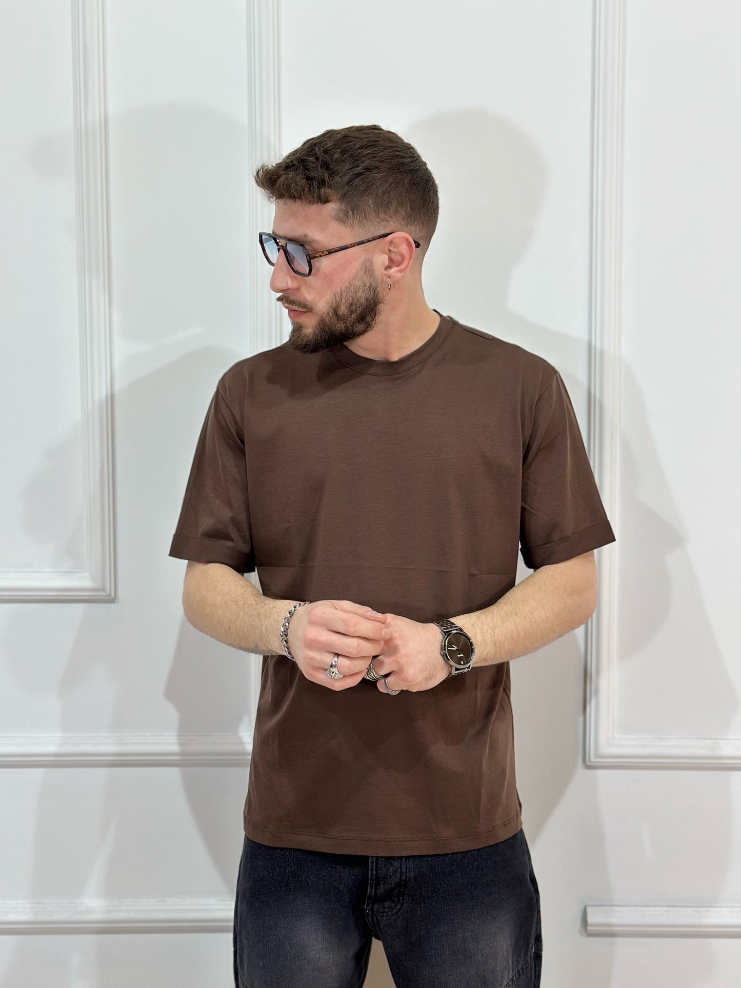T shirt basic moro