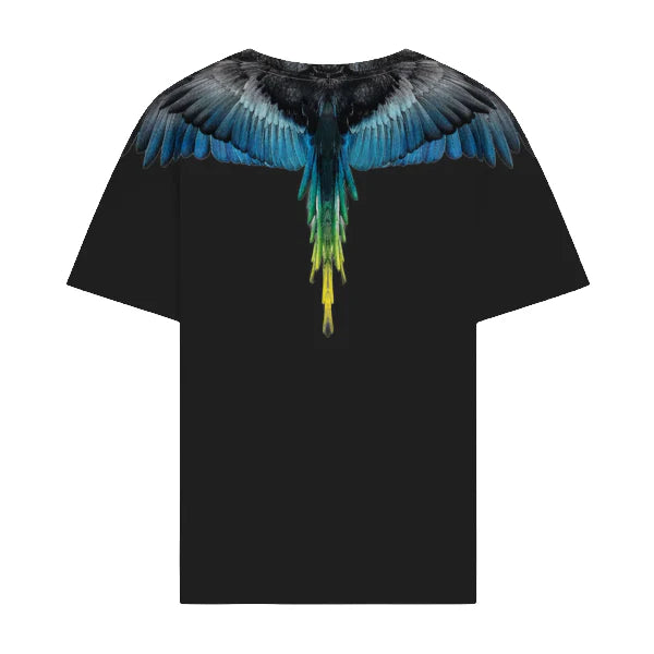 T-shirt County of Milan Black Wings Blue