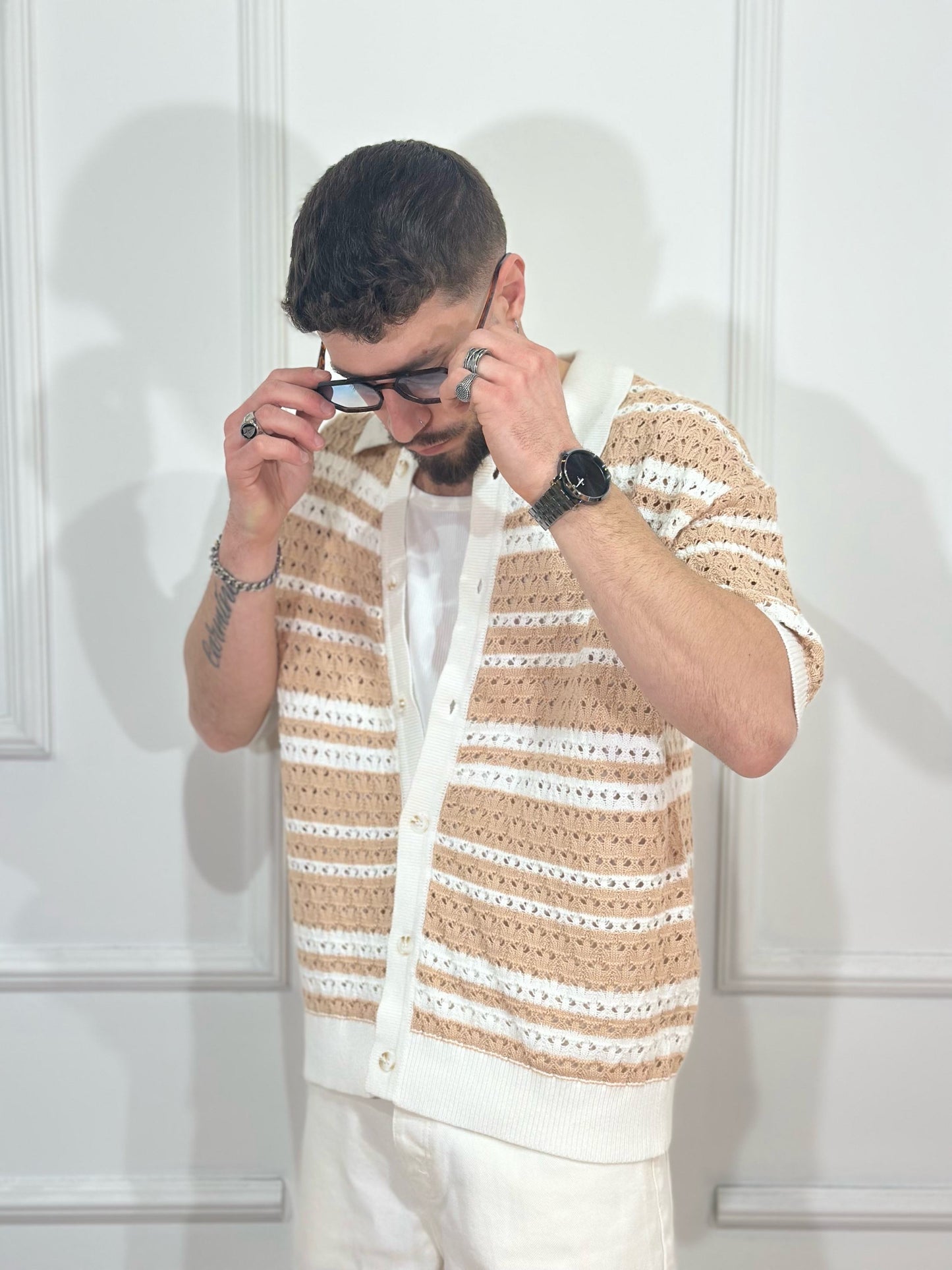 Camicia point ginseng
