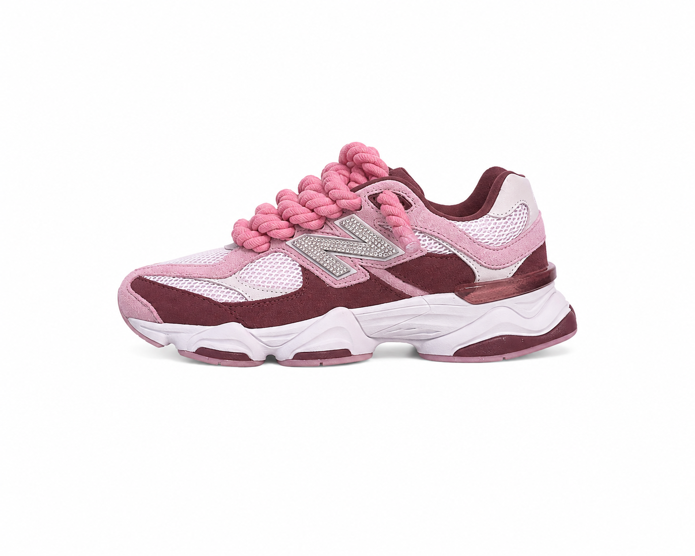 New Balance 9060 Bordeaux Custom Brill