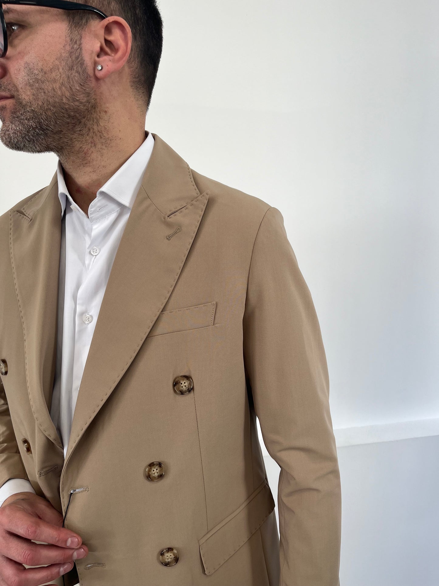 ABITO DOPPIOPETTO MK BEIGE