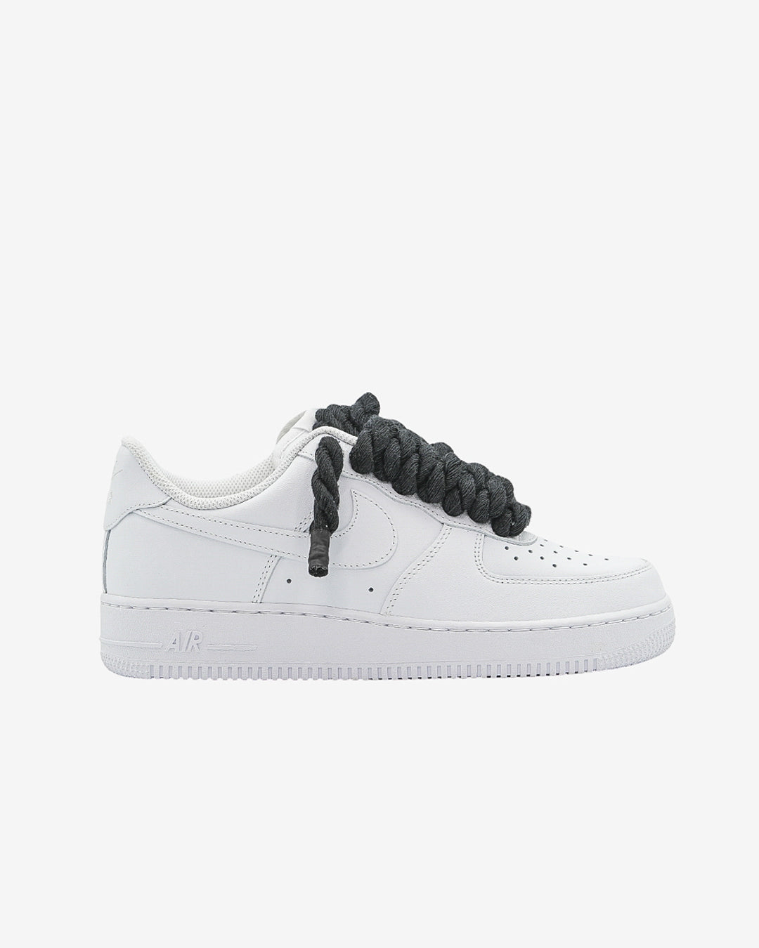 Air force one White custom rope black