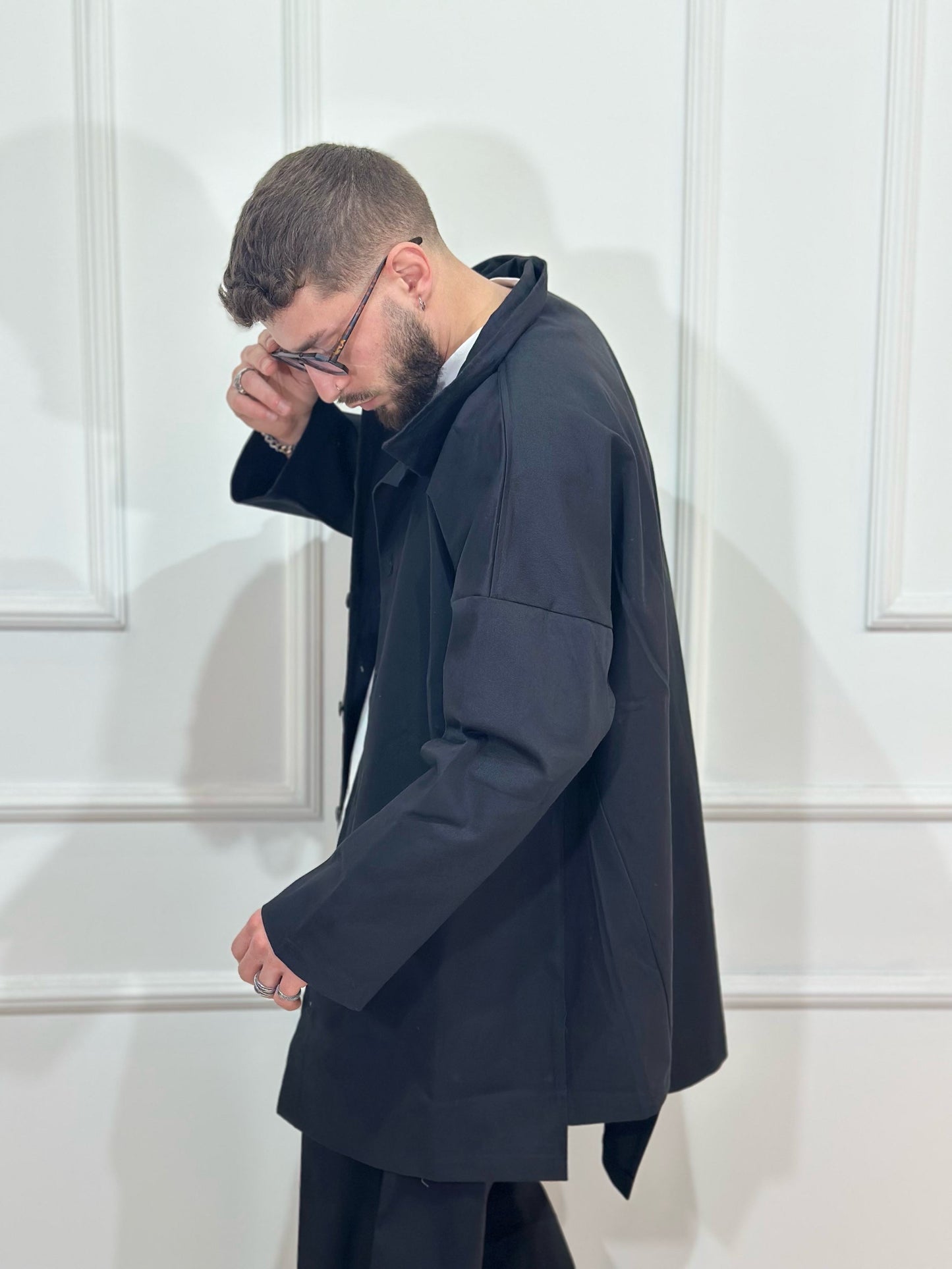 Camicia oversize black