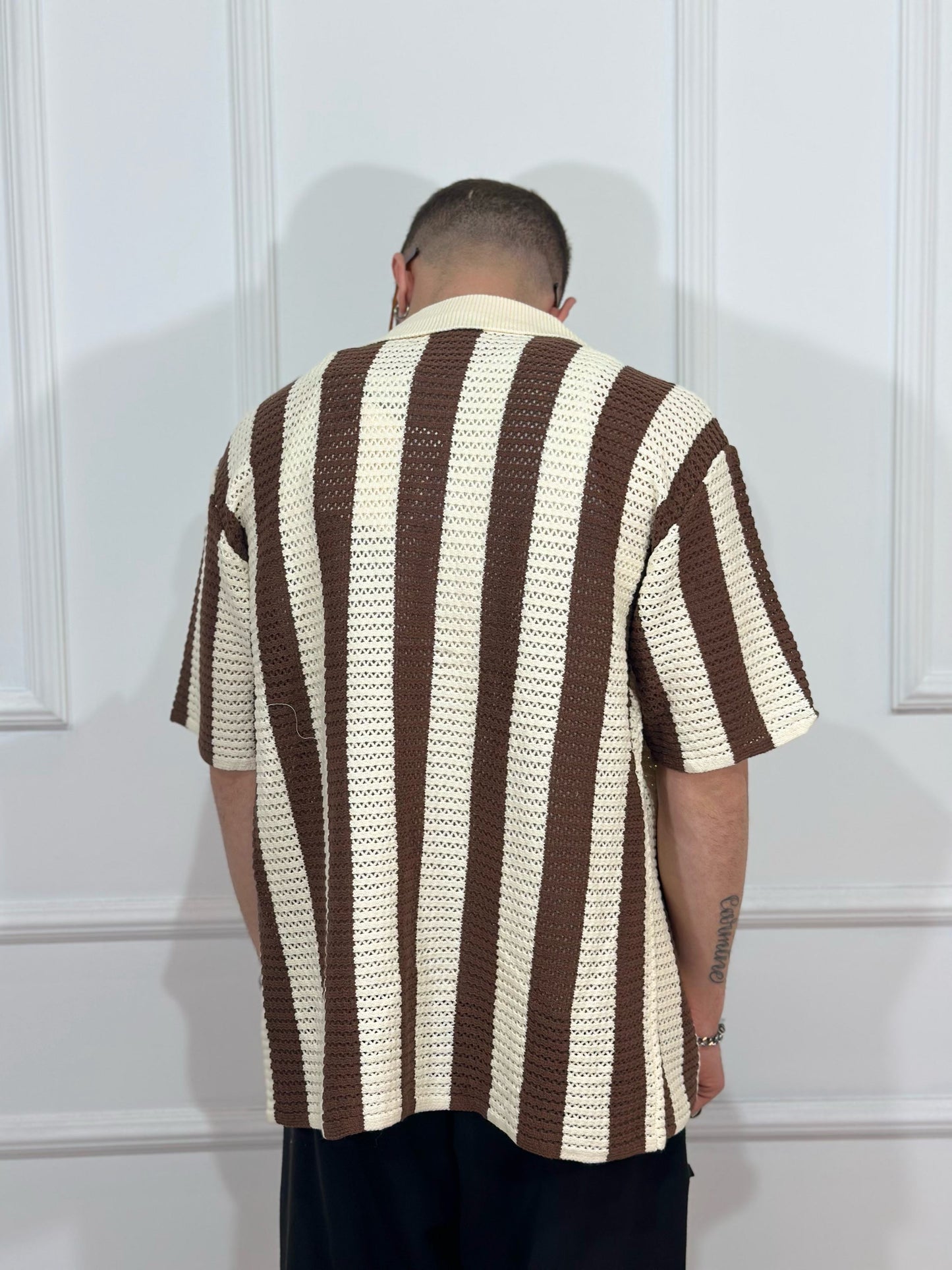 Camicia squadrata oversize ringo