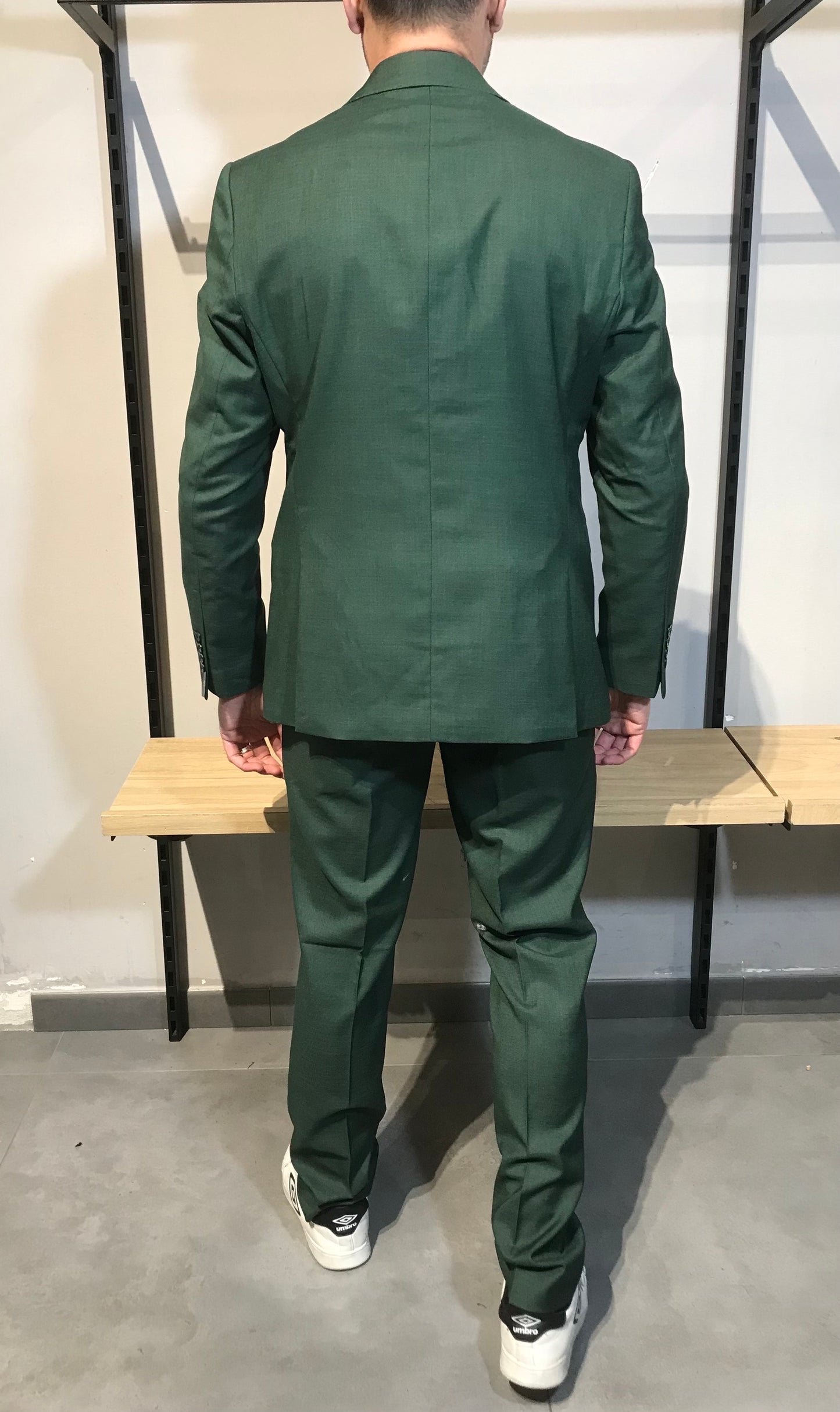 ABITO DOPPIOPETTO DARK GREEN