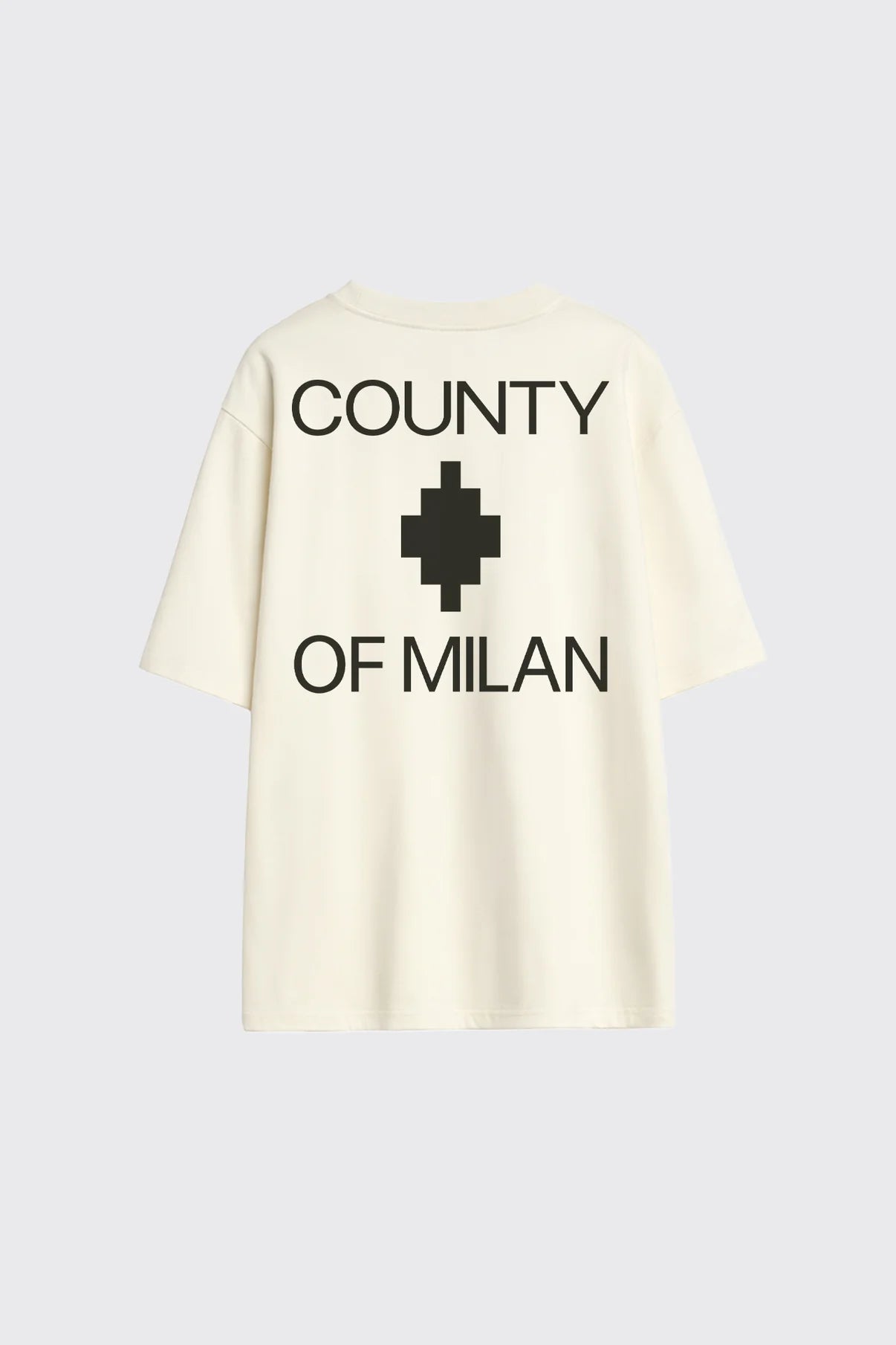 T-shirt County of Milan Logo Coconut