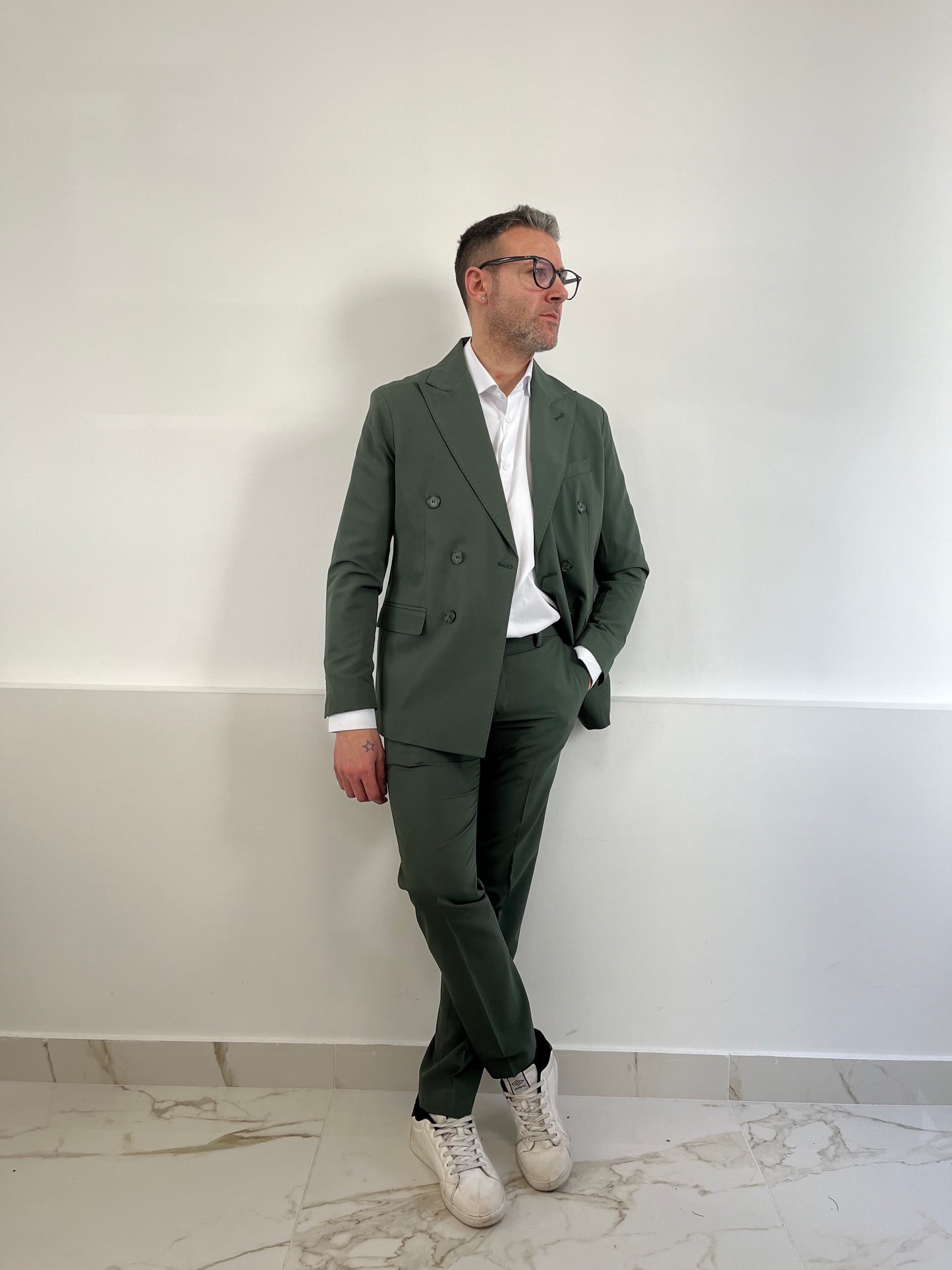 ABITO DOPPIOPETTO MK GREEN