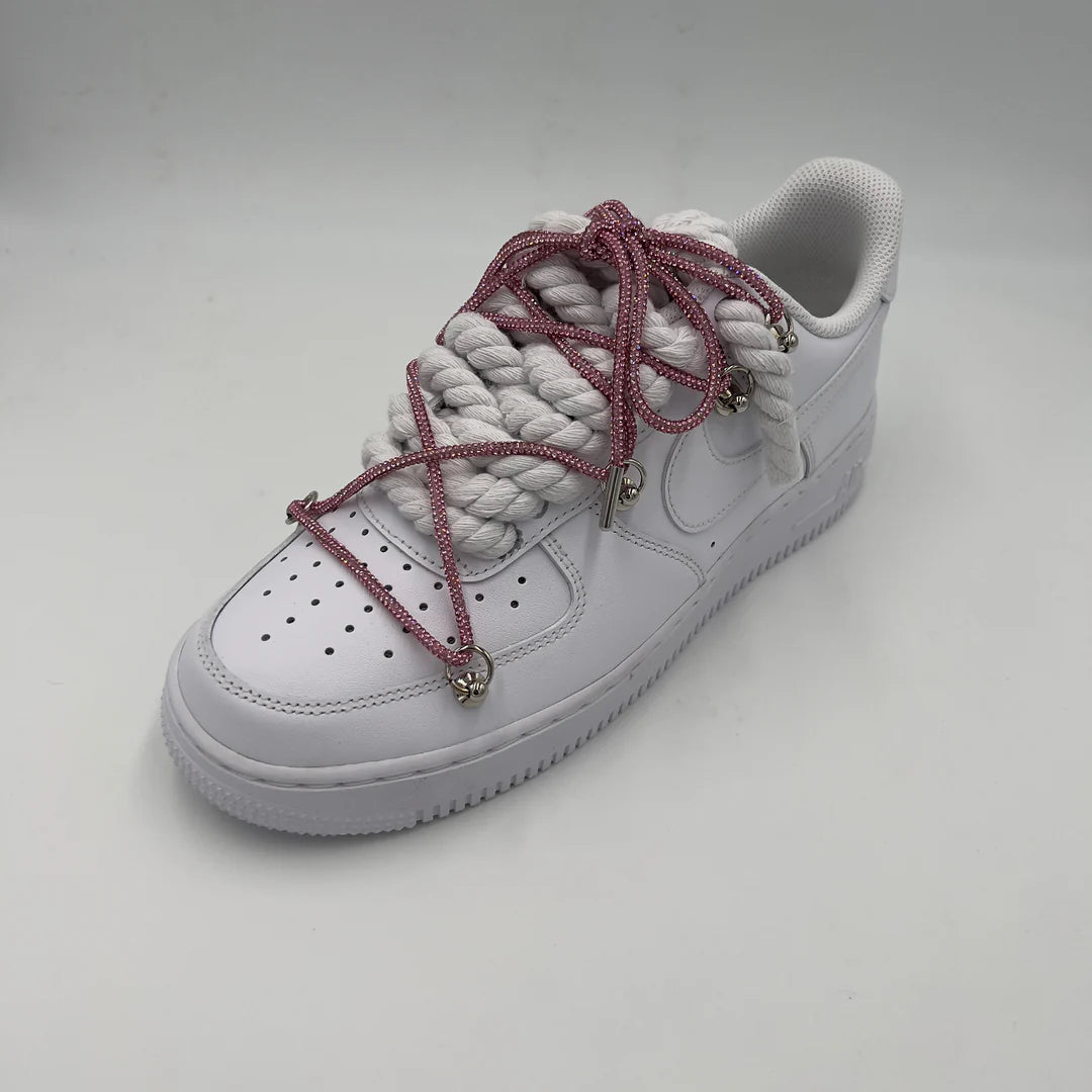 Air force one custom rope White brill barbie
