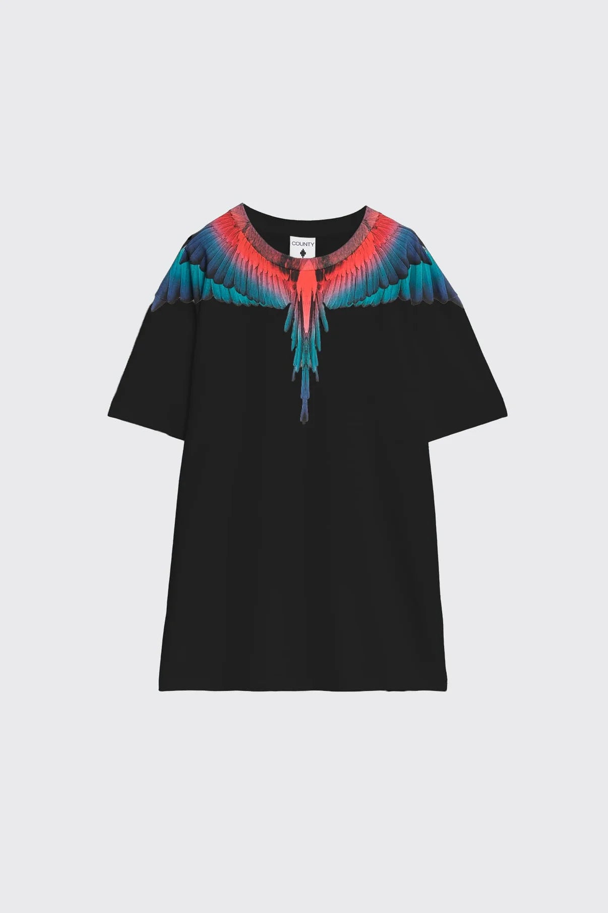T-shirt County of Milan Black Wings color