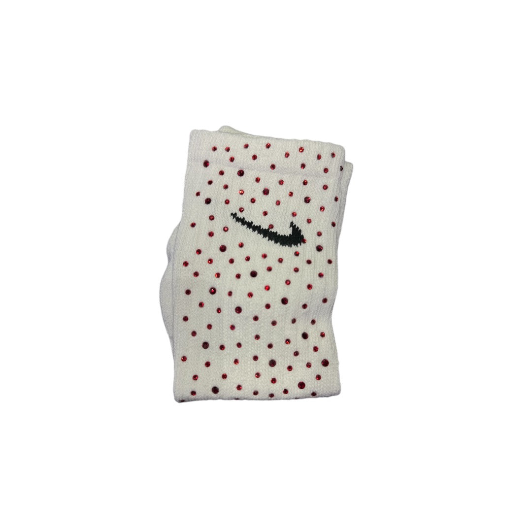 Calze red white