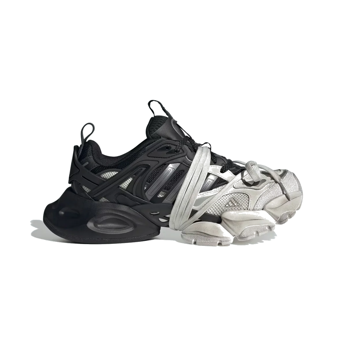 ADIDAS XLG RUNNER DELUXE BLACK WHITE