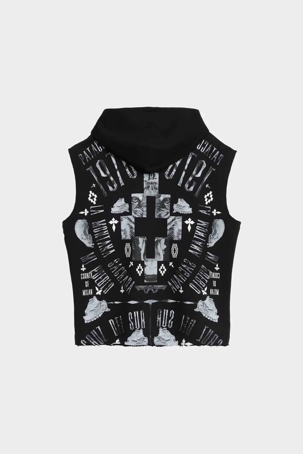 Smanicato County of Milan Black Printed