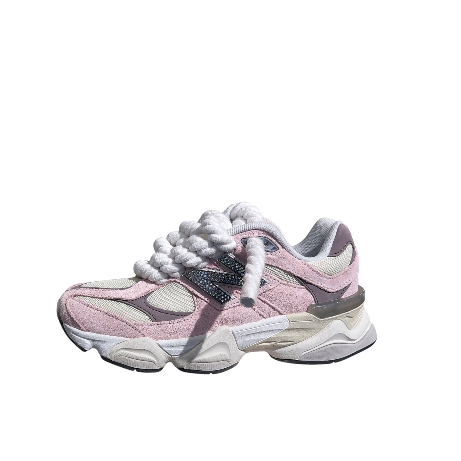 New balance 9060 Custom Pink rope brill