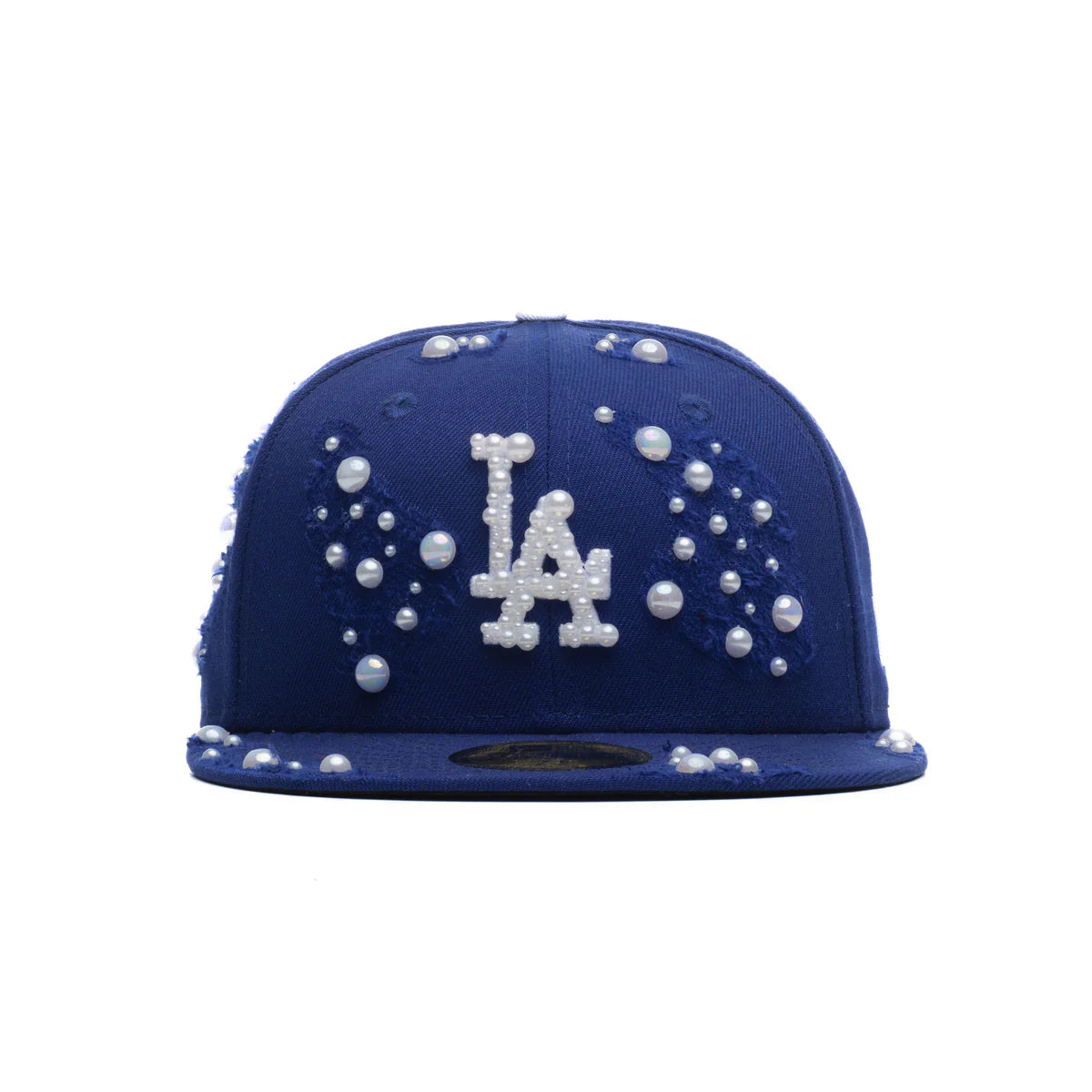 Cap 59fifty New Era Custom LA Blue Pearl Brill