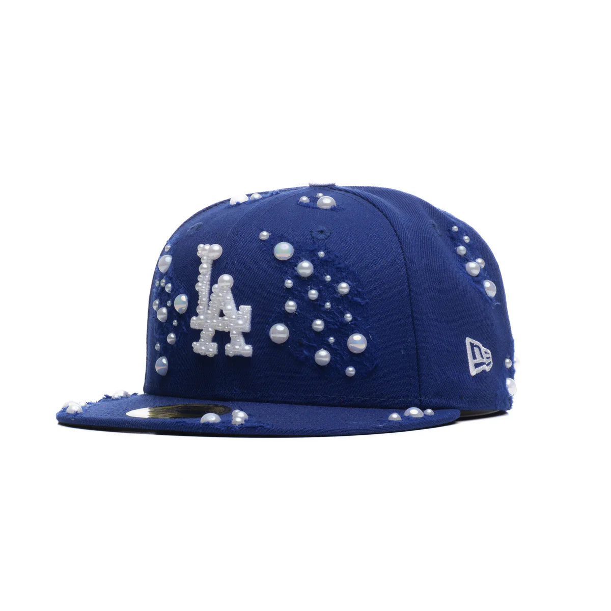 Cap 59fifty New Era Custom LA Blue Pearl Brill