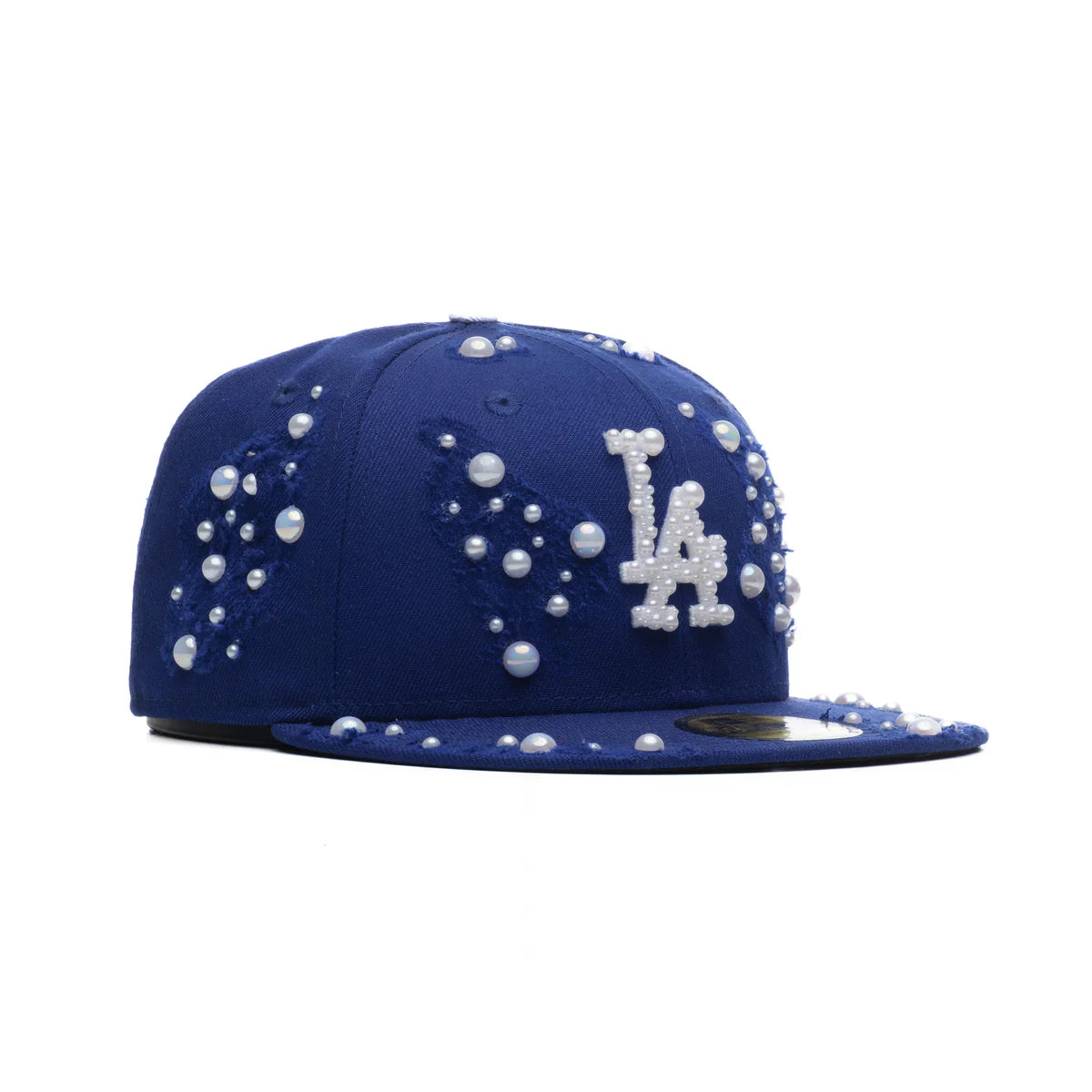 Cap 59fifty New Era Custom LA Blue Pearl Brill