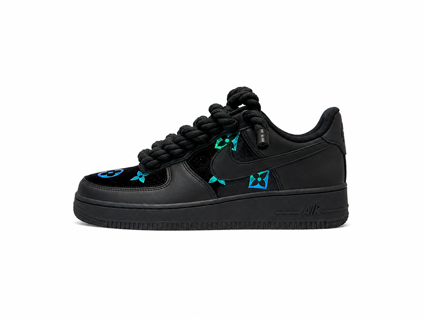 Air force Low Black Custom L