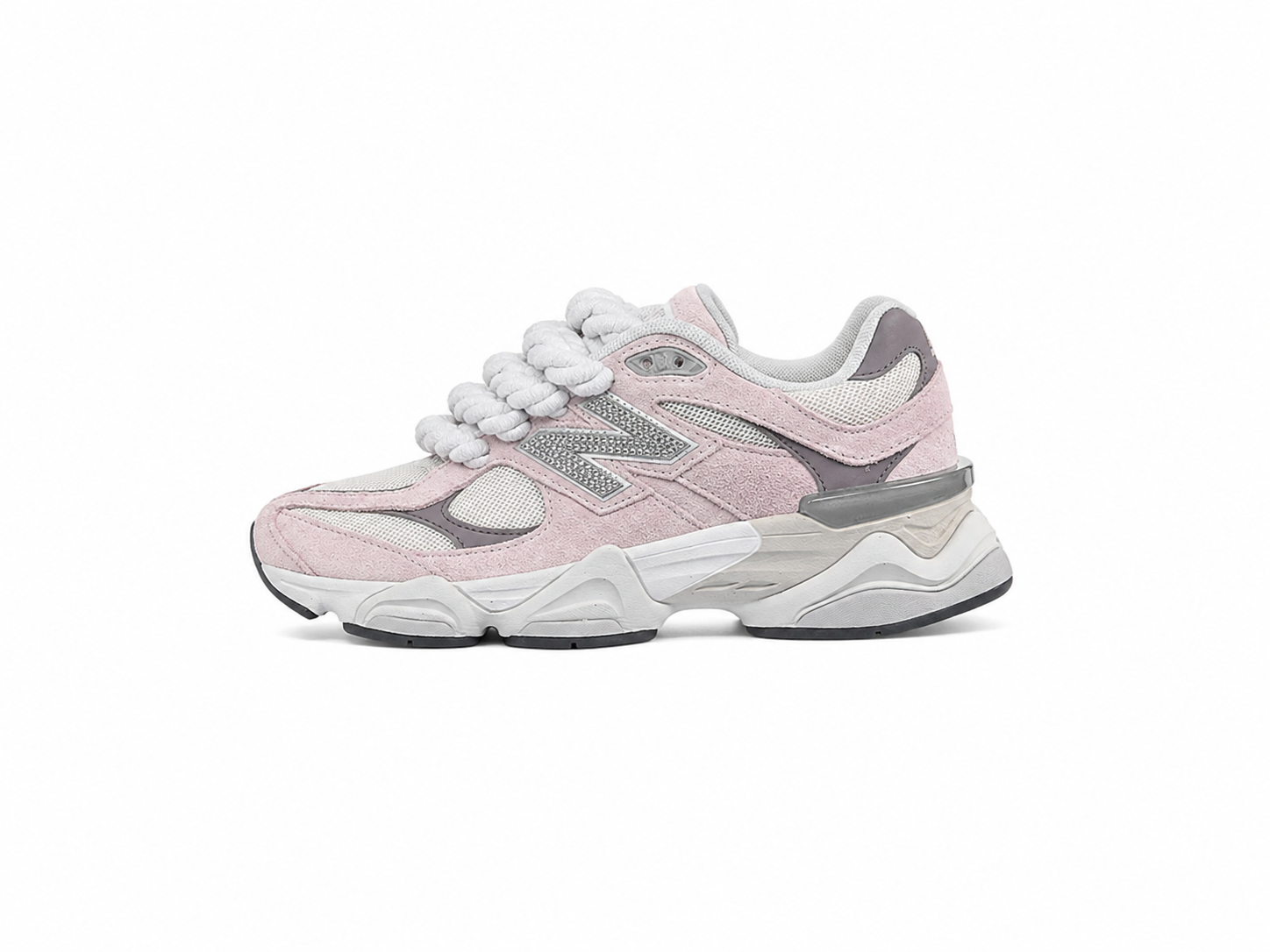 New Balance 9060 Pink Custom Brill Rope