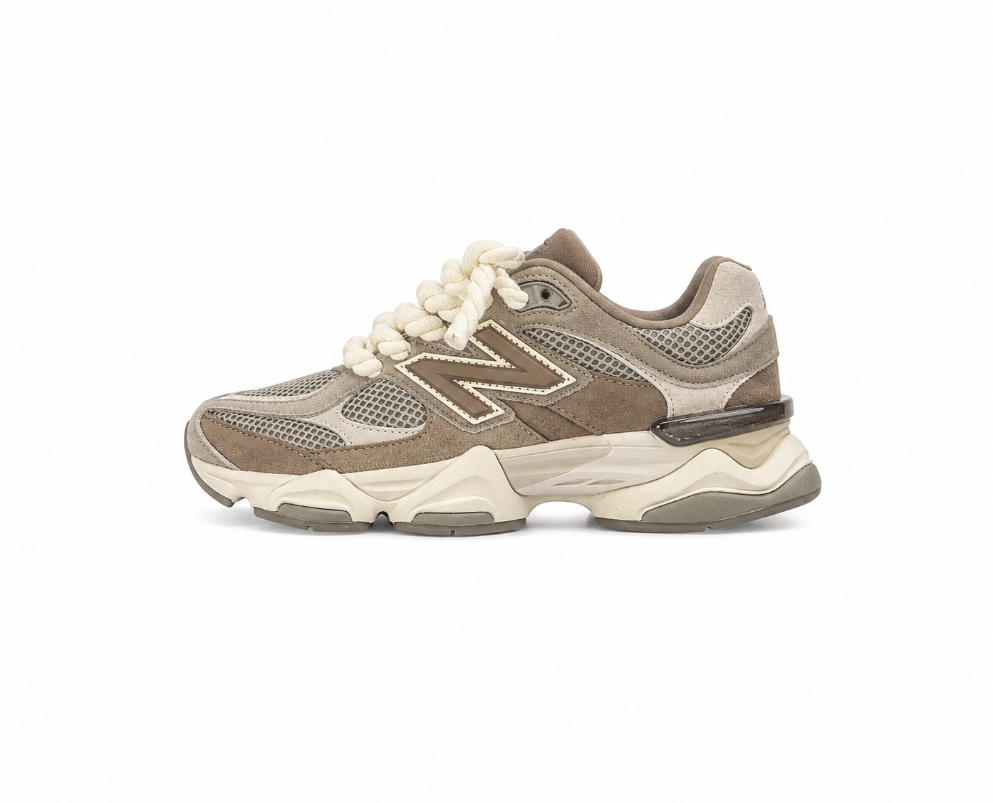 New Balance 9060 Brown Custom Rope