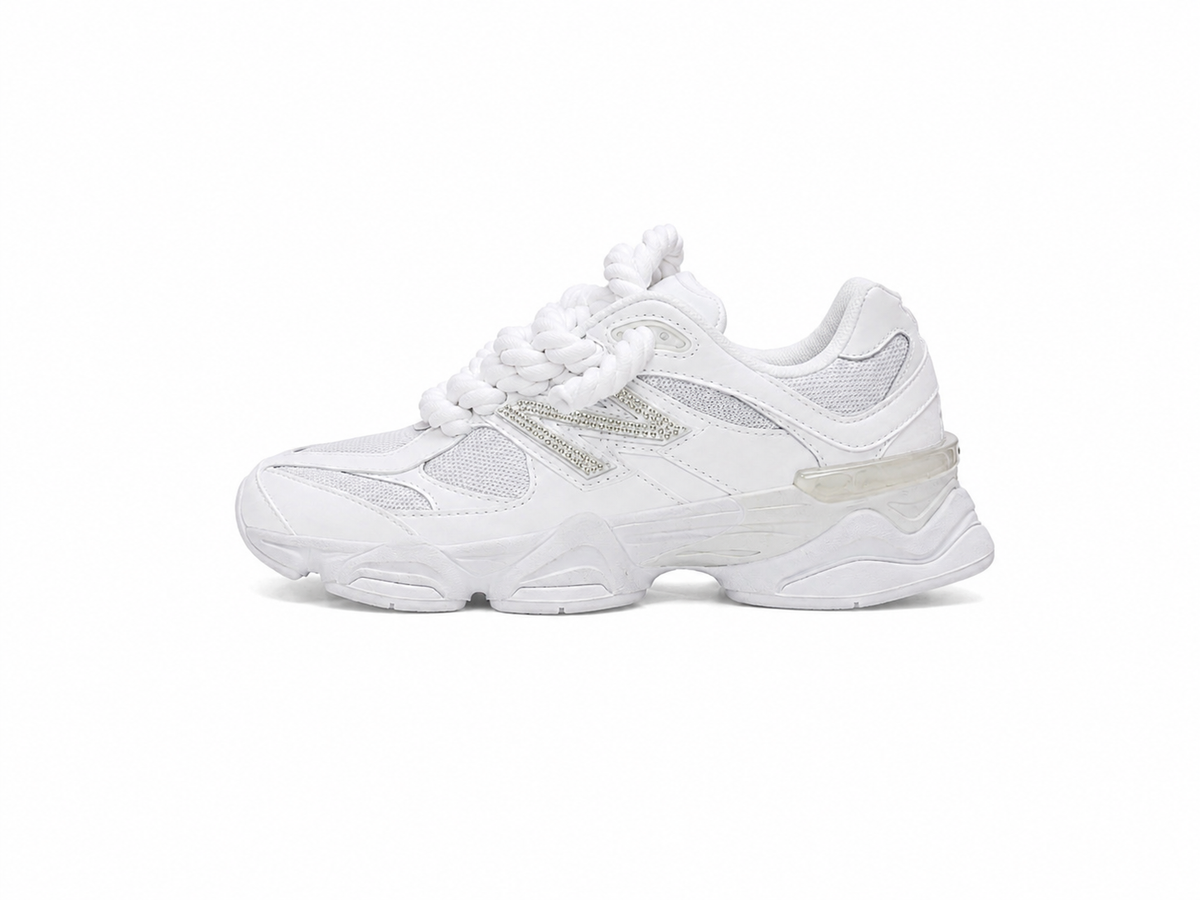 New Balance 9060 Custom White Brill Rope