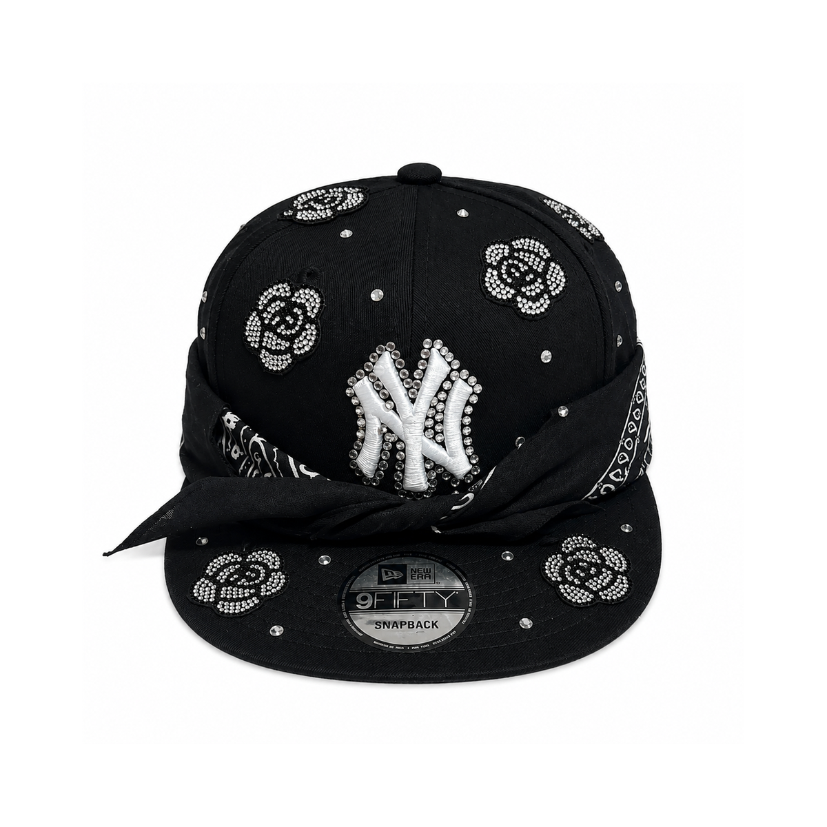 Capello Custom New Era NY Bandana Black