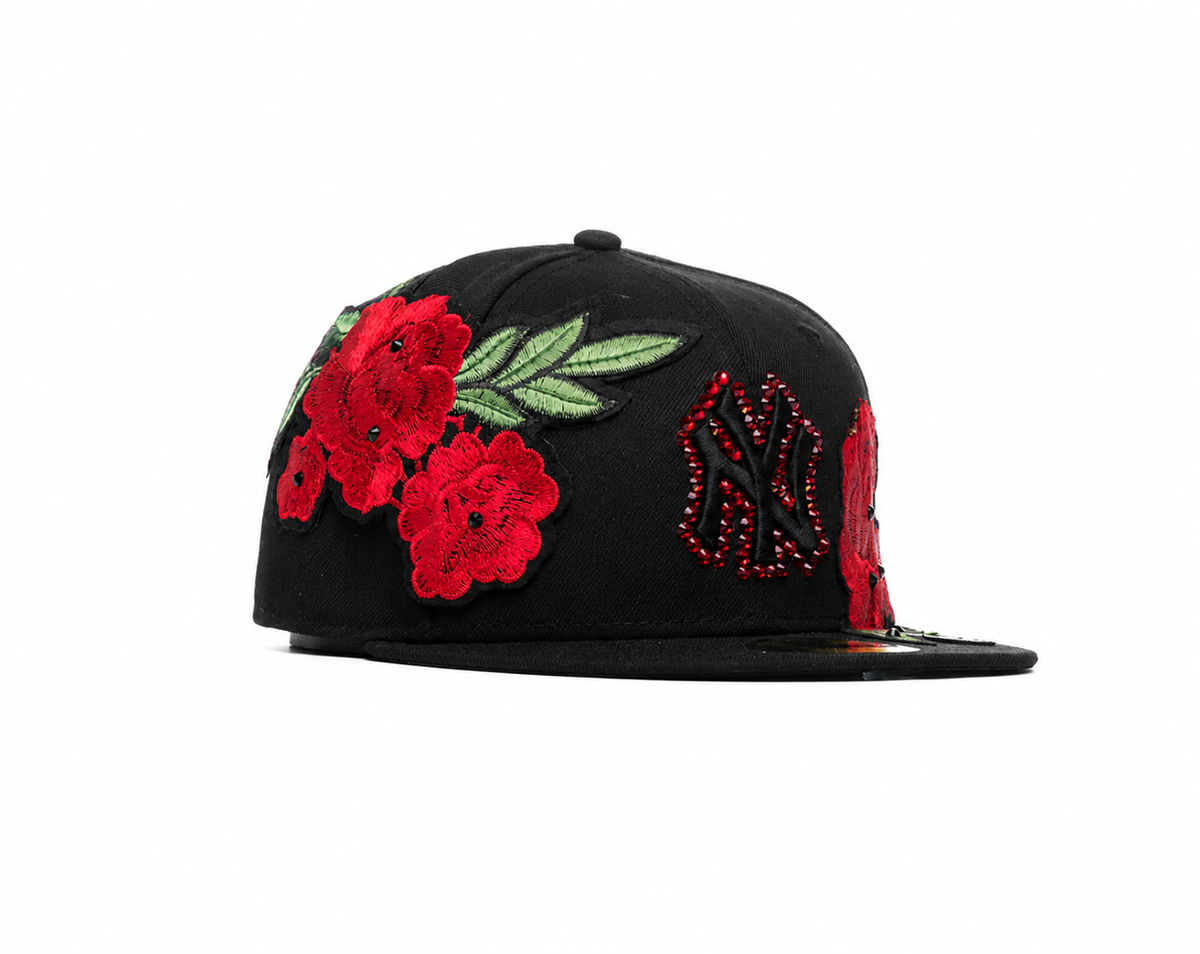 Capello Custom NY Black Red Rose Brill