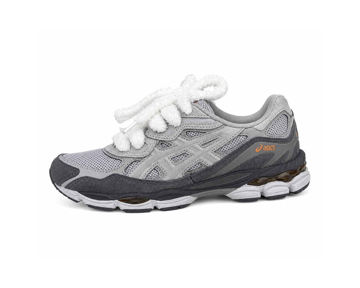 Asics Gel NYC Double Gray Custom Spruge