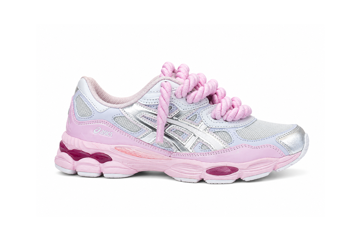 Asics Gel NYC Metallic Rose Custom Rope Rose