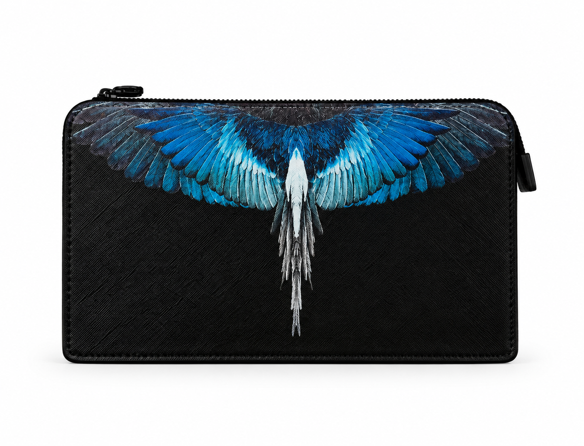 Pochette County Of Milan Blue Wings