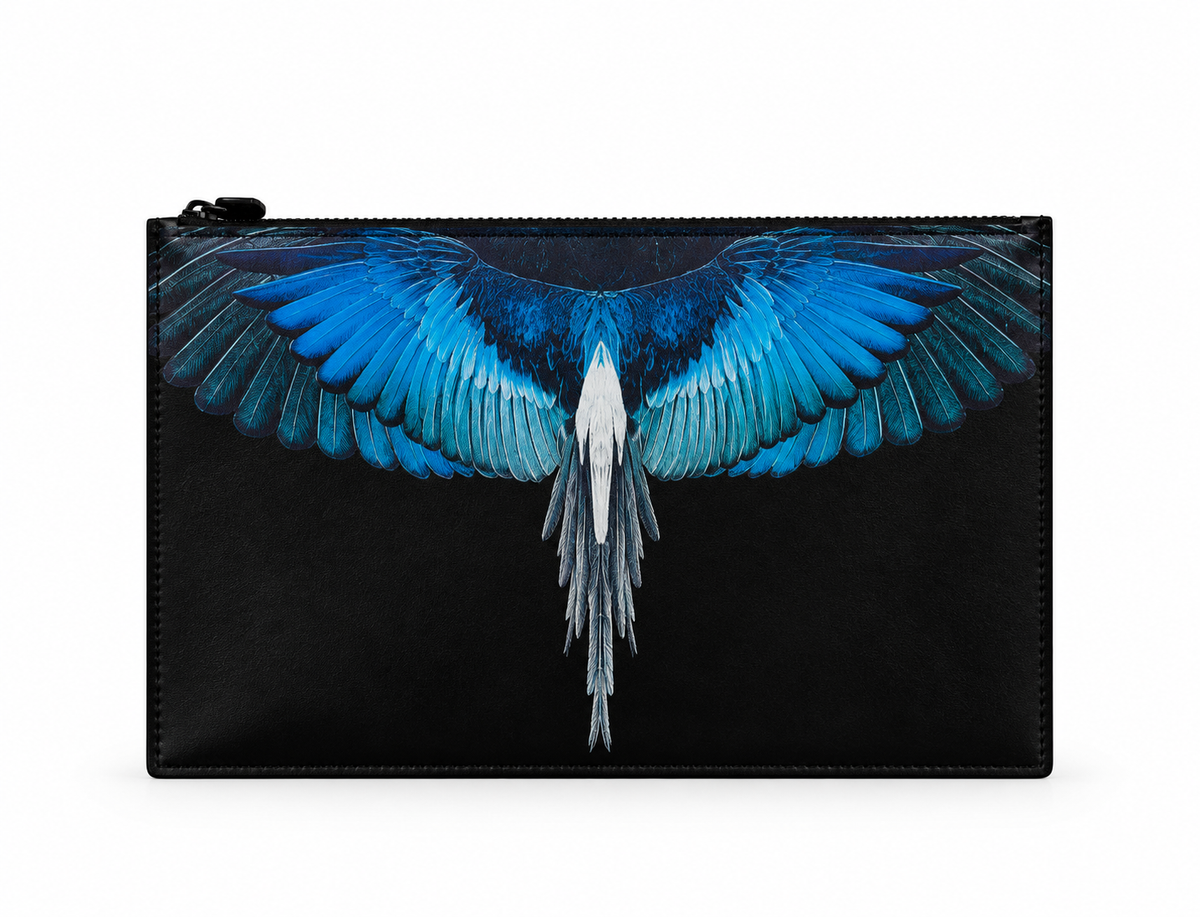 Pochette Piatta County Of Milan Blue Wings