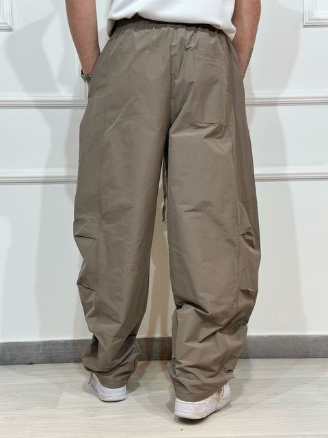 PANTALONE CARGO BEIGE OVER