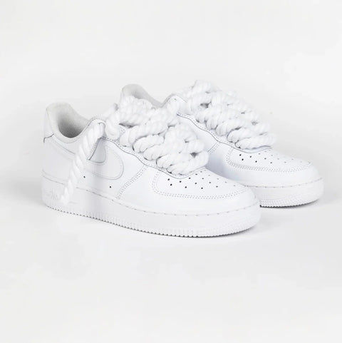 Air force one white custom rope White