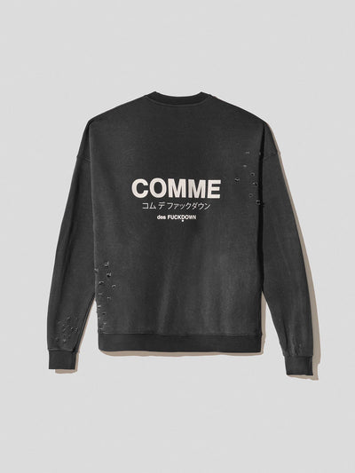 Felpa Comme des Fuckdown rope