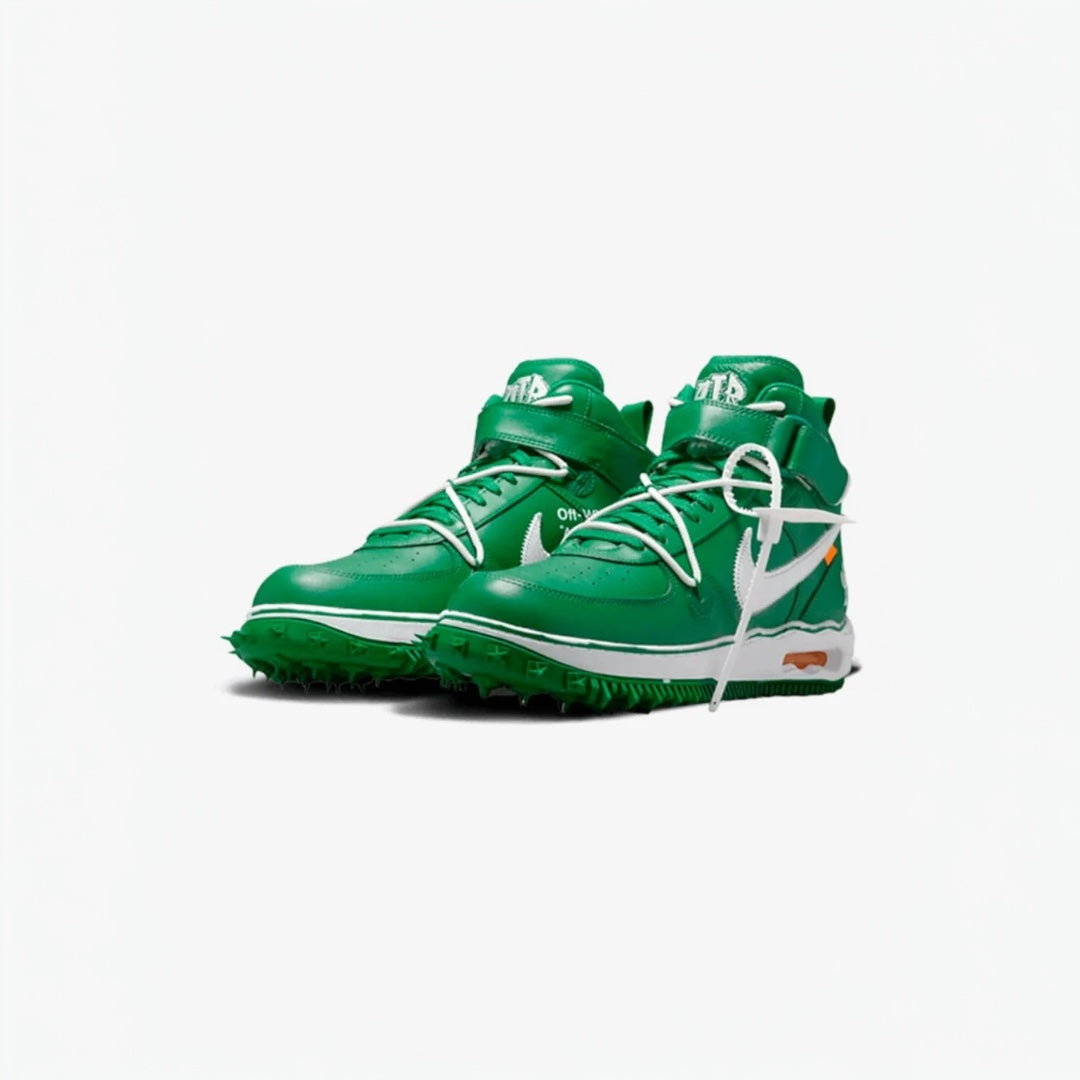 Air force high x off White green