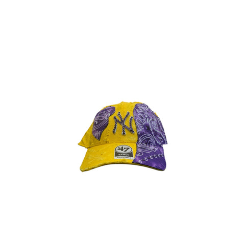 Cap 9fifty NY yellow and purple