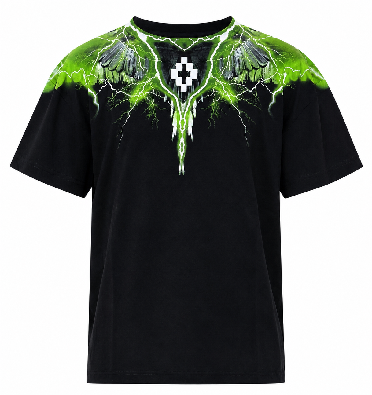 T-shirt County of Milan Black Green Thunder