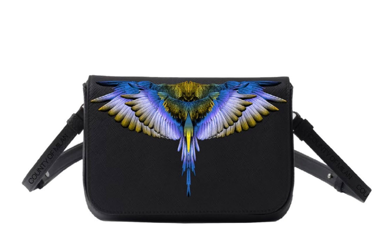 Tracolla Marcelo Burlon Purple wings
