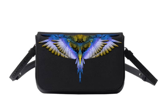 Tracolla Marcelo Burlon Purple wings