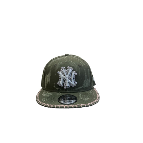 Cap 9fifty NY Green pearl pink and cucitur