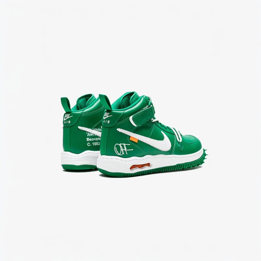 Air force high x off White green