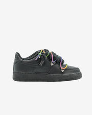 Air force one black   custom rope black  brill rainbow