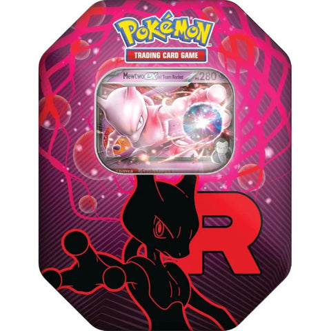 Pokémon - Pokémon GCC Scatola da Collezione Team Rocket con Mewtwo-ex Olografico e 4 Buste Espansione