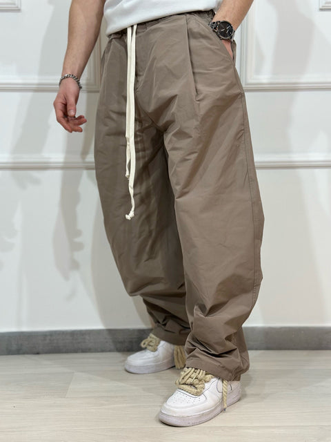 PANTALONE CARGO BEIGE OVER