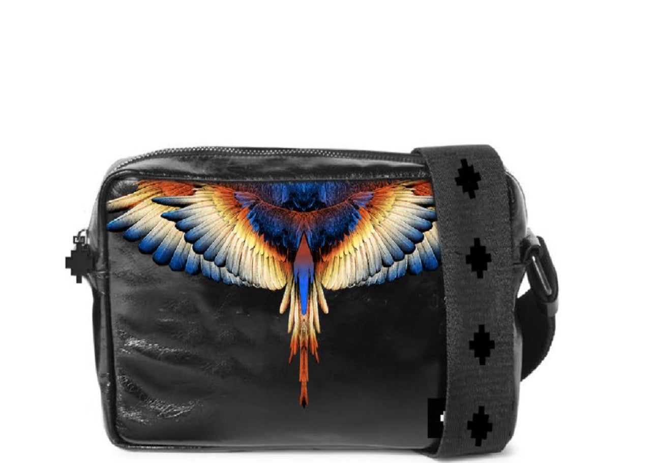 Borsello a tracolla Marcelo Burlon yellow wings